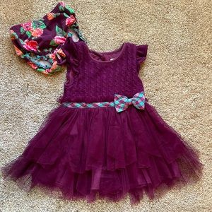 Matilda Jane purple tulle 12-18 month dress